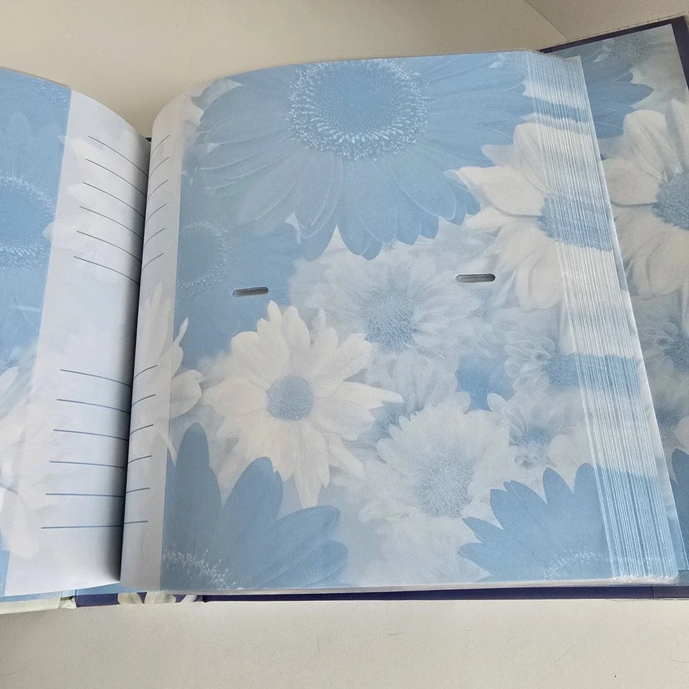 Disney Winnie the Pooh Friends Blue Photo Album 4x6 200 Photos Acid Free Vtg